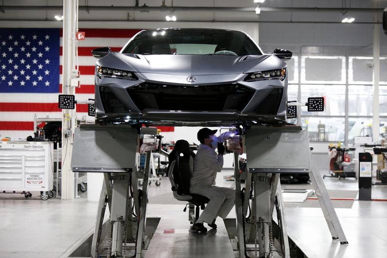 L'Acura NSX Type S entre en production