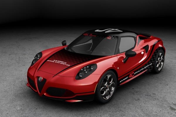 L'Alfa Romeo 4C Safety Car en WTCC