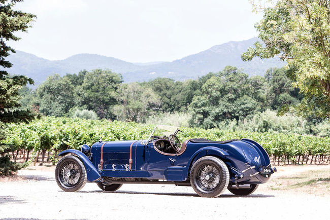 Bonhams : une Alfa Romeo 8C au Goodwood FoS