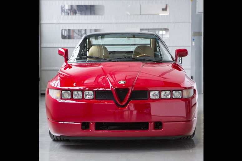 Une Alfa Romeo SZ restaurée par FCA Heritage
