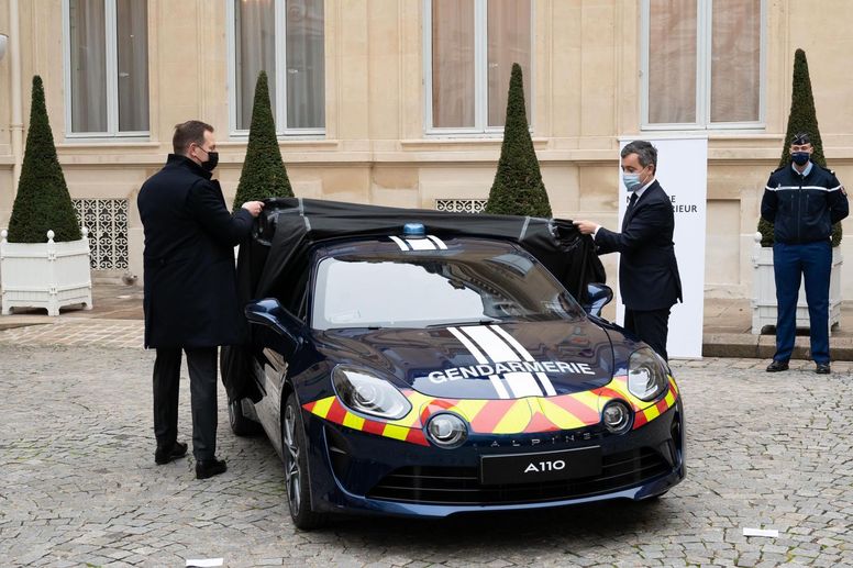 Les Alpine A110 de la gendarmerie nationale se dévoilent