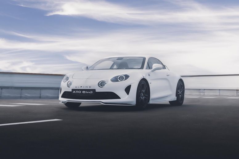 Alpine A110 E-ternité : un one-off A110 découvrable et 100 % électrique