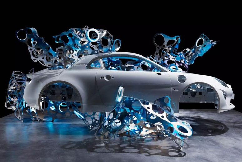 Alpine A110 Metamorphosis par Arne Quinze