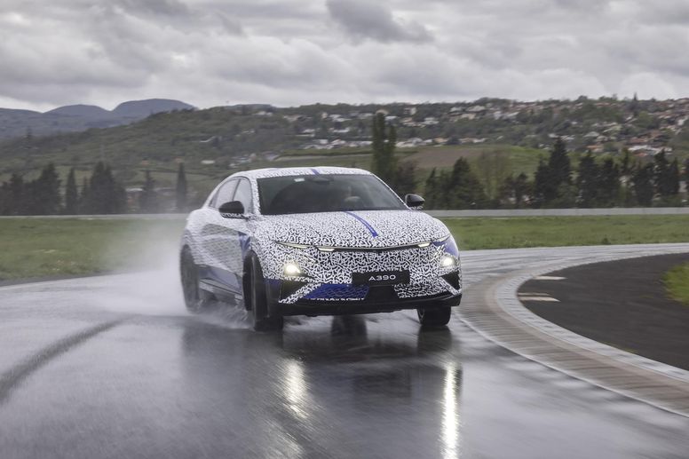 Derniers tests de validation pour la future Alpine A390