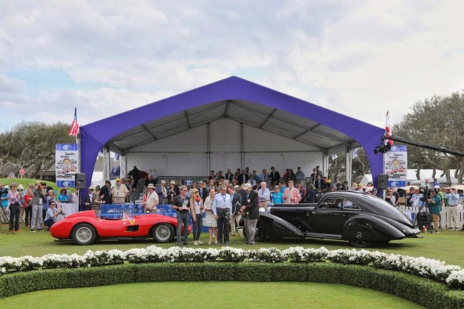 Mercedes et Ferrari primés à Amelia Island