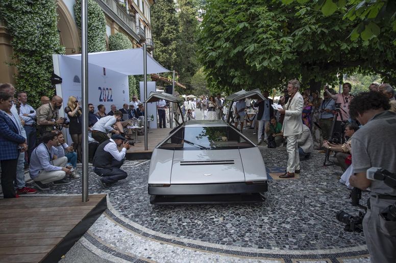 L'Aston Martin Bulldog récompensée à la Villa d'Este