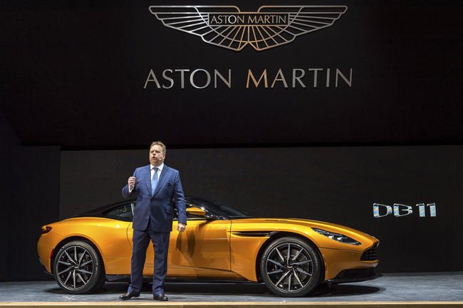 Andy Palmer va surveiller de près la sortie de l'Aston Martin DB11