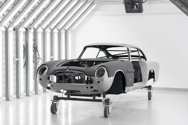 Aston Martin DB5 Goldfinger Continuation : production lancée