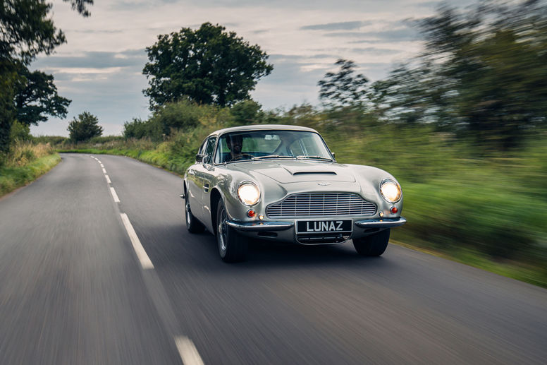 L'Aston Martin DB6 convertie à l'électrique par Lunaz