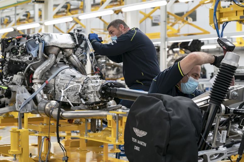 100 nouveaux emplois créés grâce à l'Aston Martin DBX707