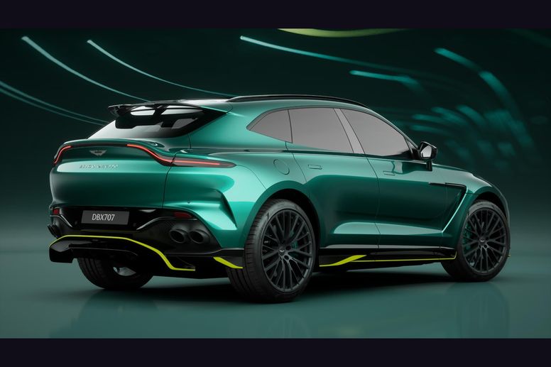 Le DBX707 AMR23 Edition célèbre les bons résultats d'Aston Martin en F1