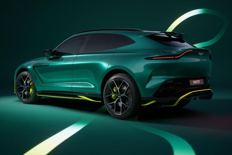 Aston Martin DBX707 AMR24 Edition : un air de F1