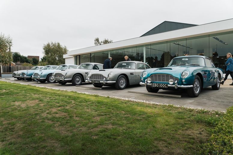 Aston Martin fête les 70 ans de son site historique de Newport Pagnell