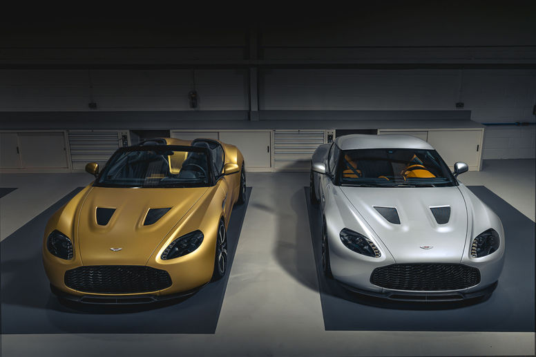 Les Aston Martin V12 Zagato Heritage TWINS by R-Reforged de la collection Zagato dévoilées