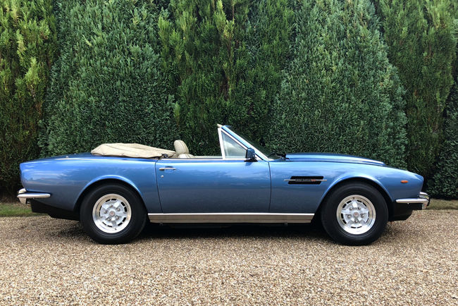 L'Aston Martin V8 Volante de Roger Daltrey aux enchères