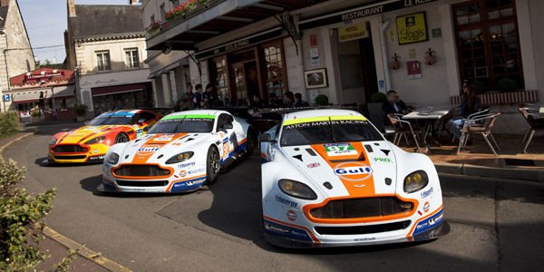 Le Mans : Aston Martin à l'Hôtel de France