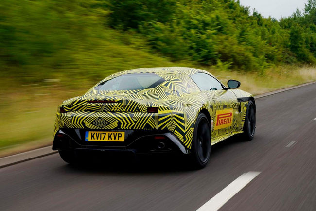 Aston Martin présente sa future Vantage