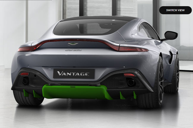 Configurez votre nouvelle Aston Martin Vantage