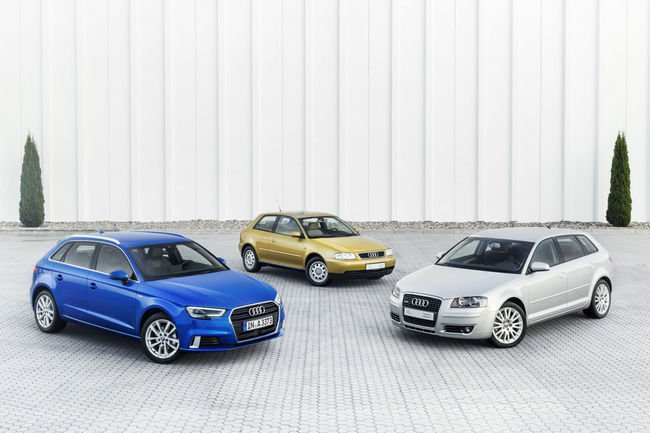 L'Audi A3 fête ses 20 ans