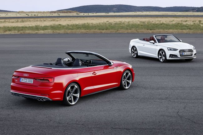 Nouvelles Audi A5 et S5 Cabriolet