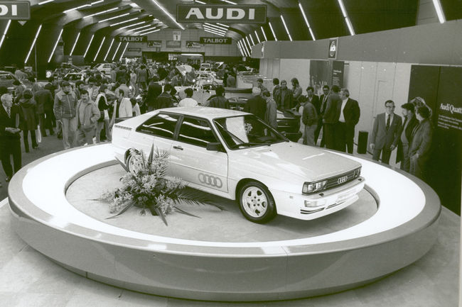 Audi célèbre 40 ans de modèles quattro