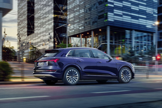 Autonomie accrue pour l'Audi e-tron 