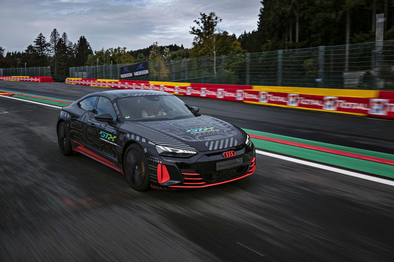 L'Audi RS e-tron GT présentée à Spa-Francorchamps