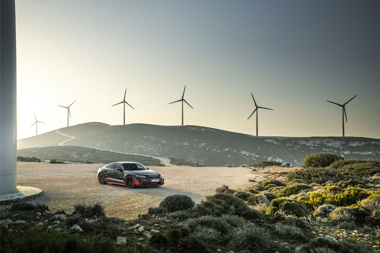 L'Audi e-tron GT entre en production