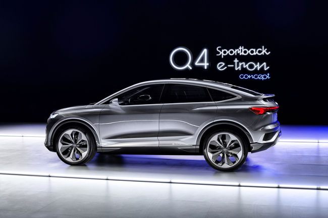 Audi Q4 Sportback e-tron concept