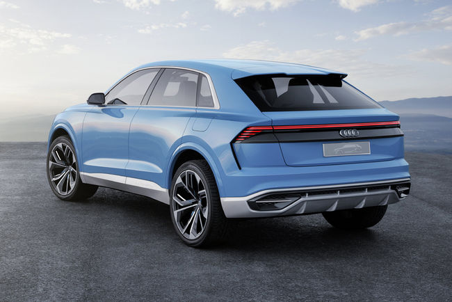 L'Audi dévoile son concept Q8 à Detroit