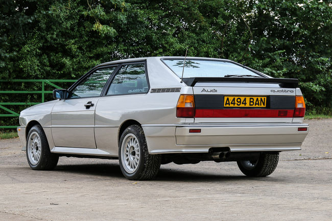 Une Audi quattro turbo aux enchères pour la bonne cause