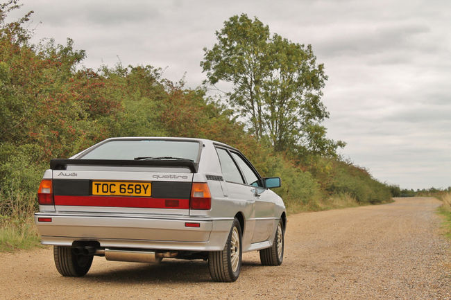 Un prototype Audi quattro aux enchères