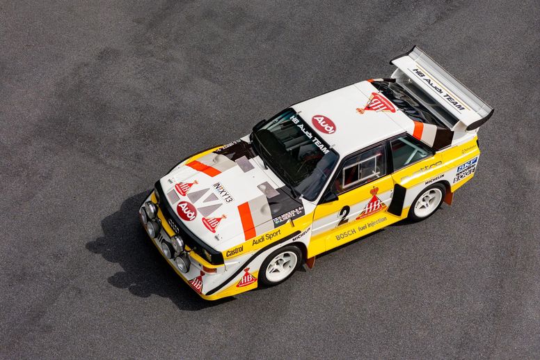 Une Audi quattro S1 E2 présentée par Bonhams à Monterey