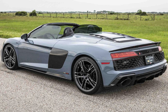 Plus de 900 ch pour l'Audi R8 revue par Hennessey Performance 