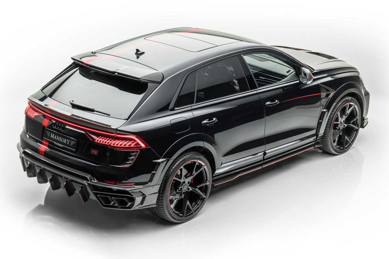 780 ch pour l'Audi RS Q8 revu par Mansory