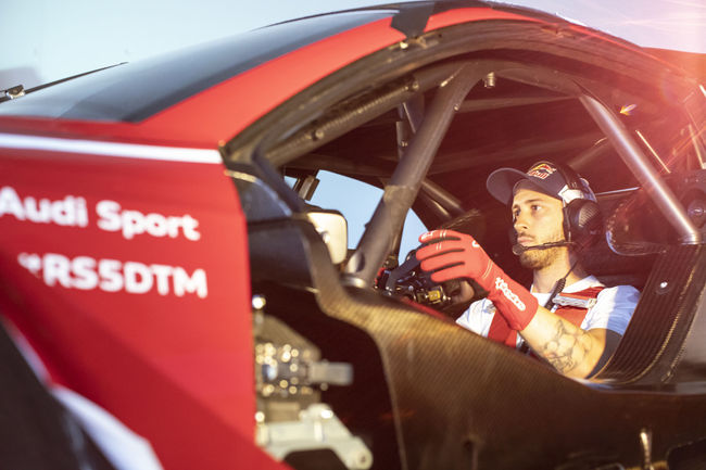 Andrea Dovizioso en DTM à Misano avec Audi