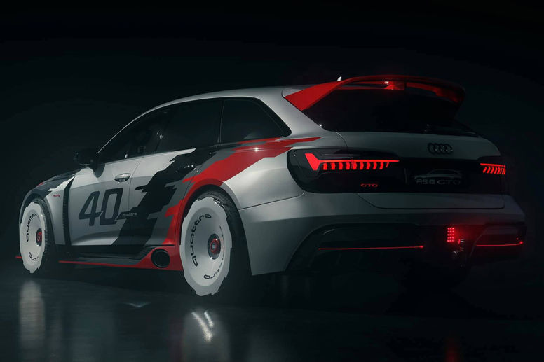 Audi RS 6 GTO Concept : 40 ans de technologie quattro