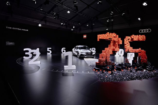 Une installation Lego inédite pour Audi