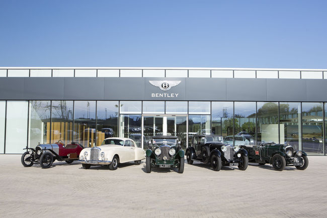 Bentley lance les festivités de son centenaire à Rétromobile