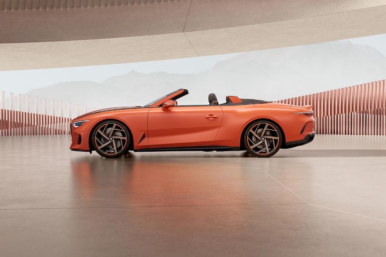 La Bentley Batur enlève le haut