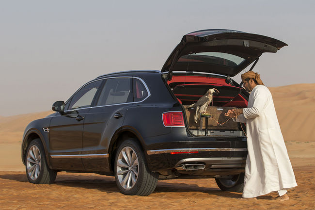 Bentley Bentayga Falconry par Mulliner