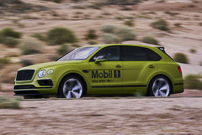 Le Bentley Bentayga prêt pour Pike Peak