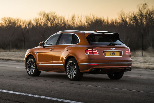 Bentley Bentayga Speed : le SUV de série le plus rapide au monde