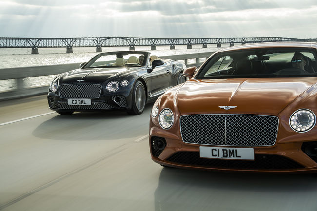 Nouvelles Bentley Continental GT V8 et GT V8 Cabriolet