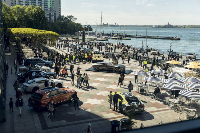 Bentley fête ses 100 ans à New York