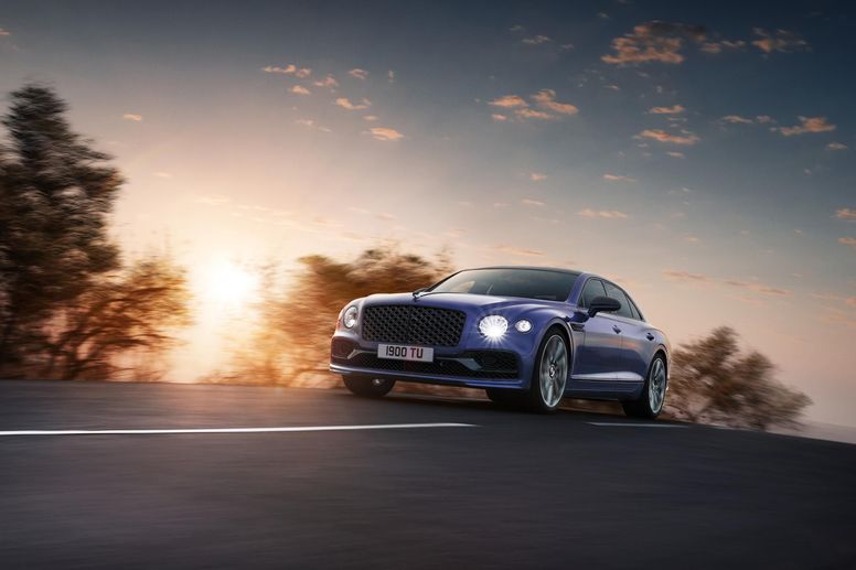 Nouvelle spécification Blackline pour la Bentley Flying Spur Mulliner