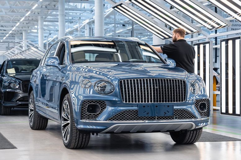 Bentley Motors enregistre des ventes record en 2022