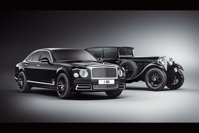 Coffret spécial pour la Mulsanne W.O. Edition by Mulliner