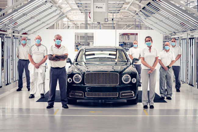 Clap de fin pour la Bentley Mulsanne