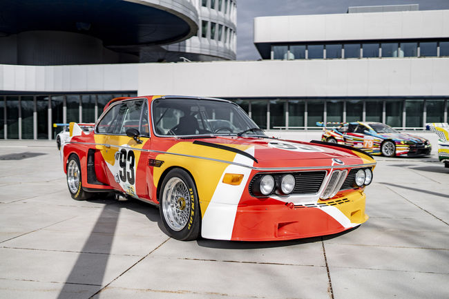 Une BMW Art Car au Art Basel Hong Kong